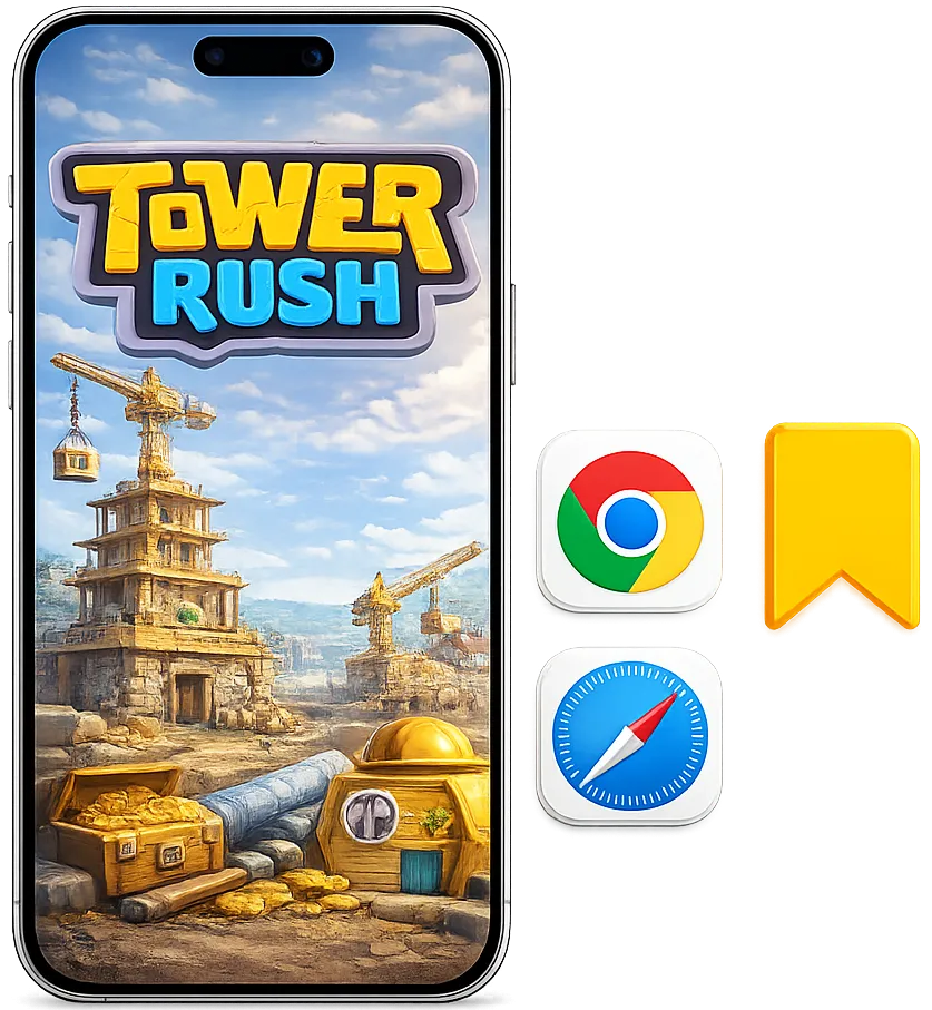Tower Rush Mobile-Spiel