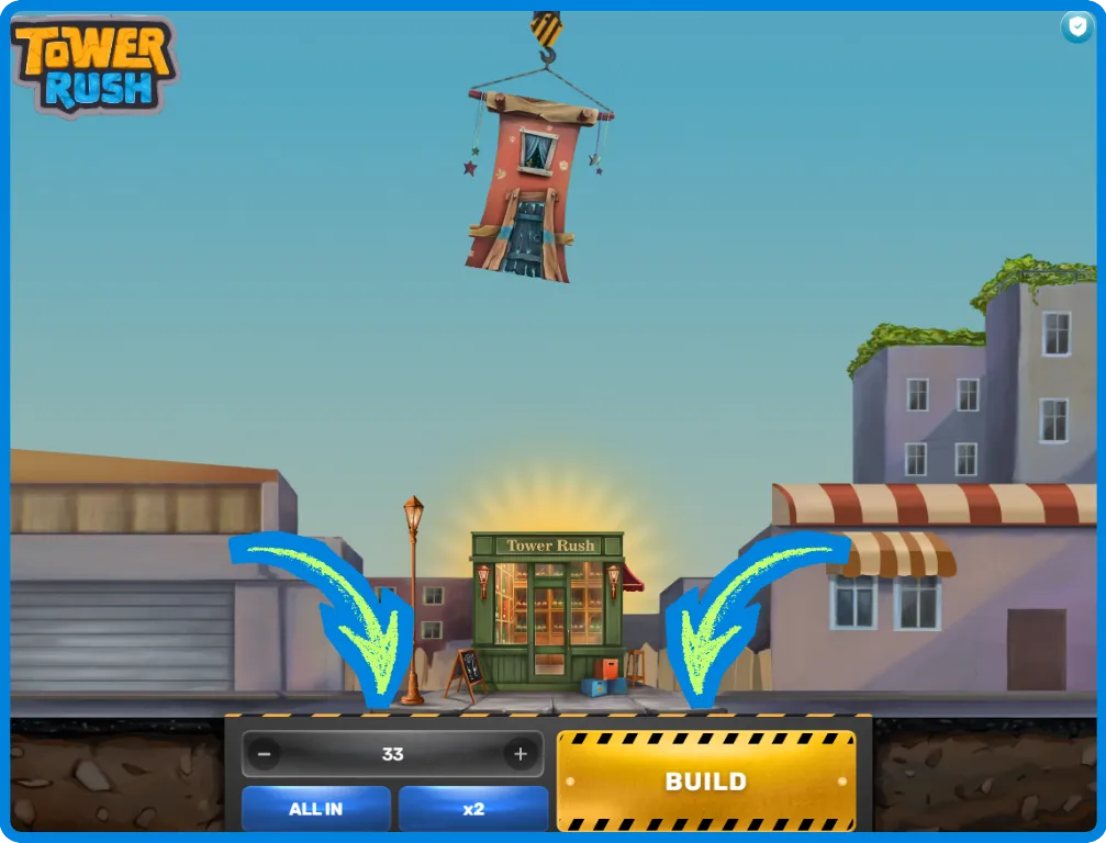 Tower Rush Spiel starten
